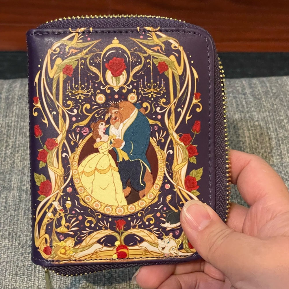 Loungefly Beauty and the Beast wallet